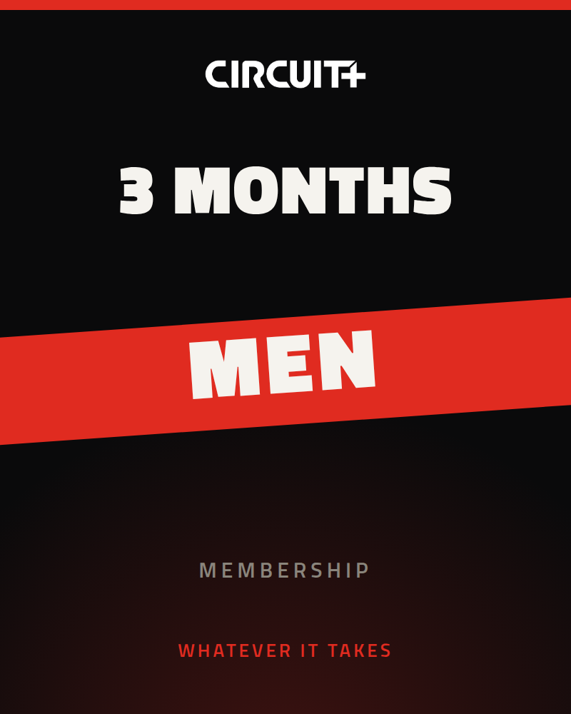 3 Months Membership — Men